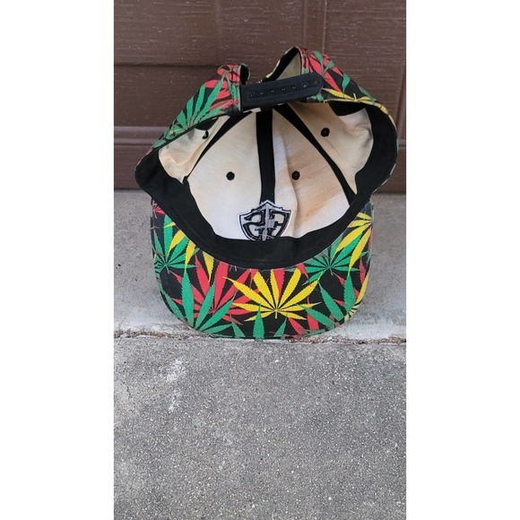 Vtg Eastidaz Mary Jane Weed Leaf Snapback Hat Snoop Dogg Tray Dee Goldie Loc - Picture 6 of 8